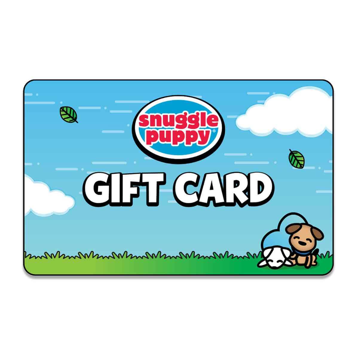 Snuggle Puppy Gift Card